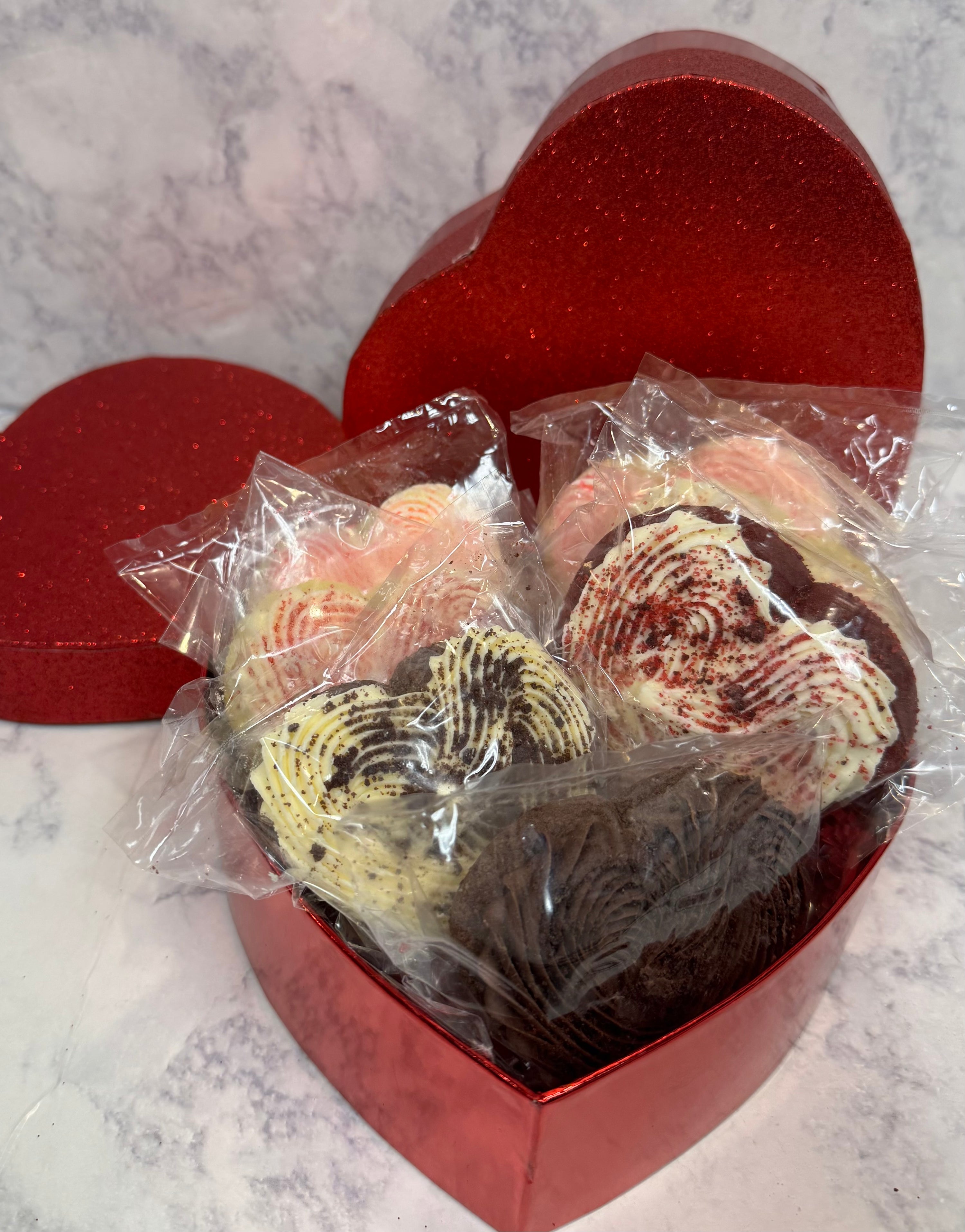 Glitter Heart Assortment Box