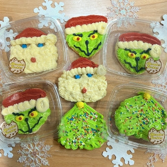 Decorated Holiday Cookies 3 Pack