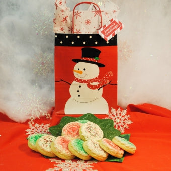 Snowman Gift Bag - 10ct Sprinkle